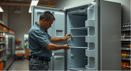 Ремонт и техническое обслуживание  торгового холодильного оборудования