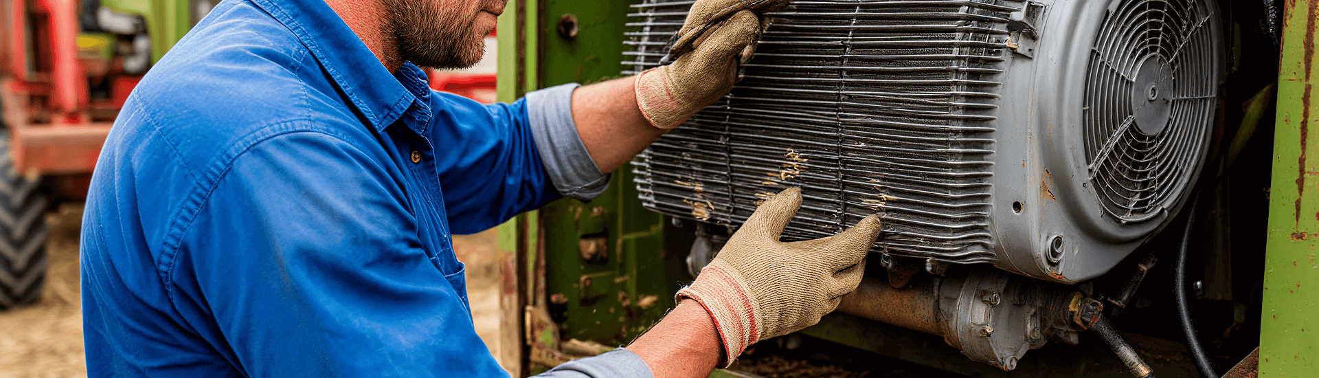 обслуживание кондиционера комбайна