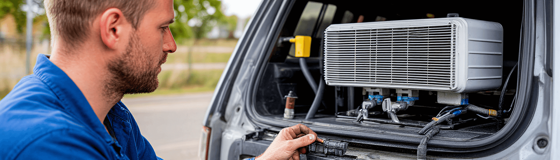 Ремонт холодильной установки автофургона