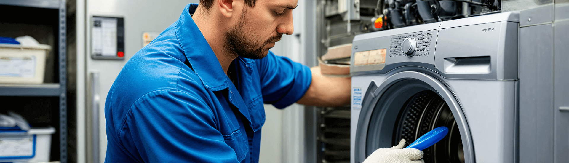 Ремонт промышленной прачечной машины